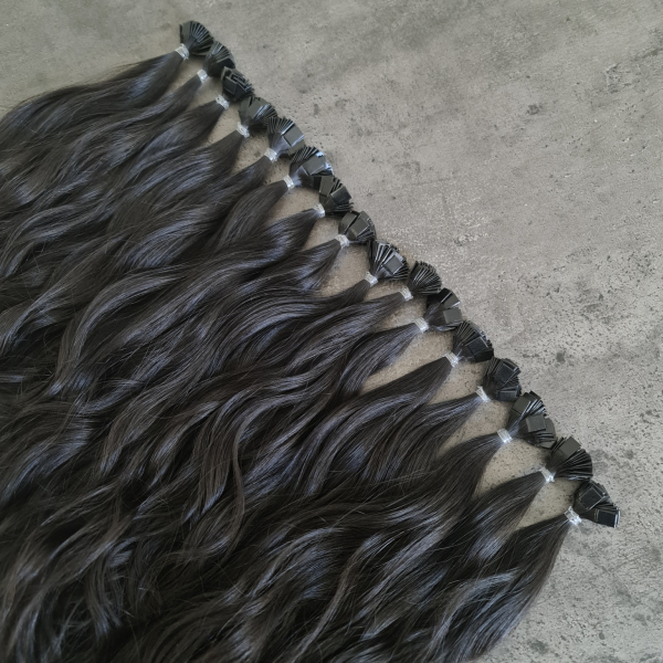 100 Bondings 35/40cm gewellt - Farbe N1 - OUTLET